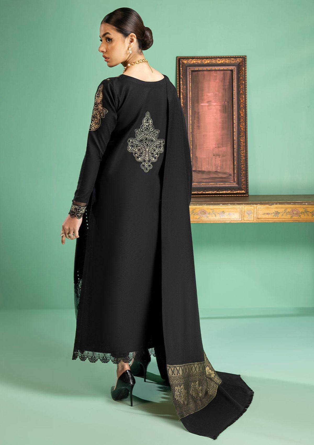 Winter Collection - Bin Ilyas - Remal - Khaddar - D#1951-A