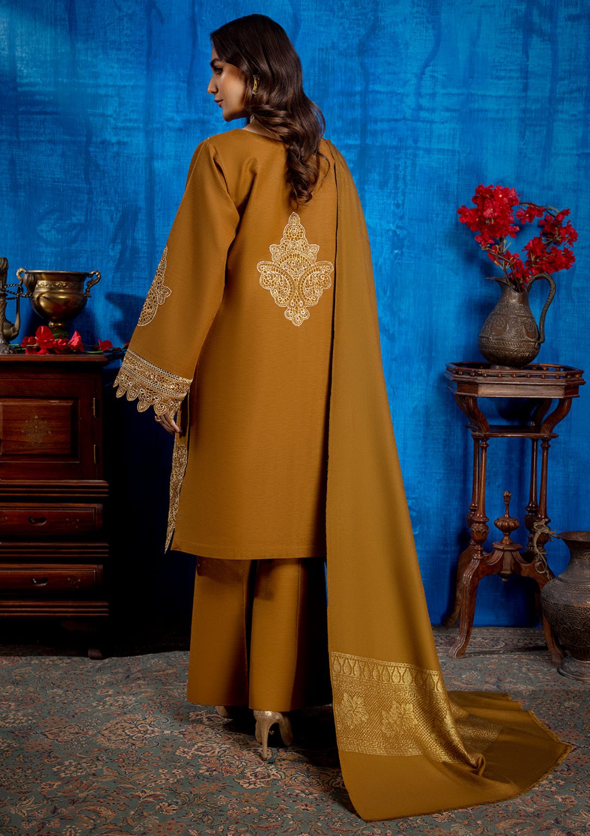 Winter Collection - Bin Ilyas - Remal - Khaddar - D#1951-B