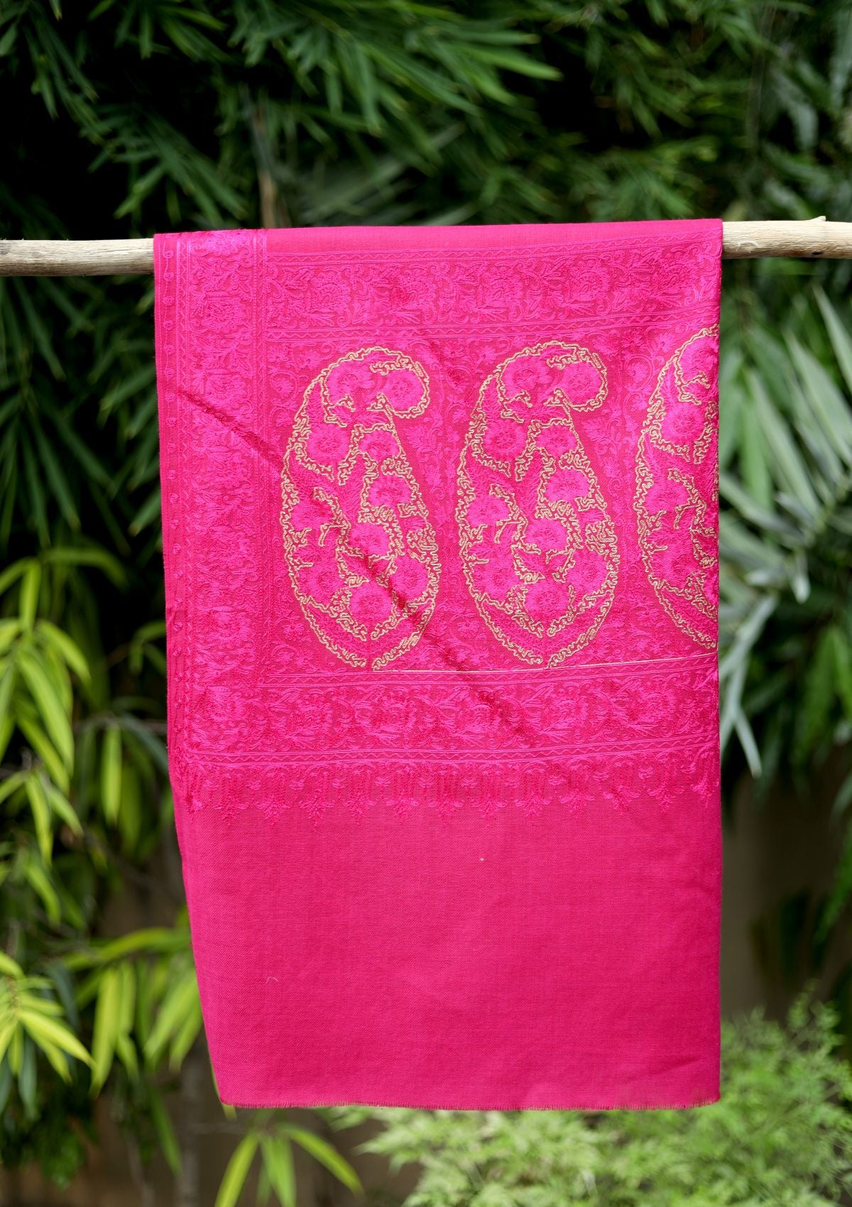 Pashmina Ari Work Shawl D - 188