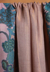 Pashmina Zari Jamawar Shawl D#05 - T Pink