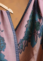 Pashmina Zari Jamawar Shawl D#05 - T Pink