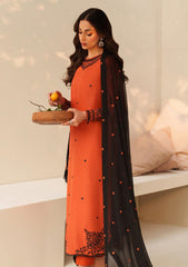 Winter - Zarif - Tabeer - The Silk Edit - ZT26#05 - Sangria