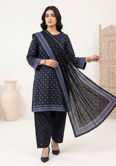 Winter - Rubaaiyat - Bana Dora Linen 26 - D#01 - BLUE