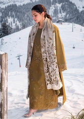 Winter - Rang Rasiya - Carnation Unstitched 26 - RR#03 - Frosted Flora
