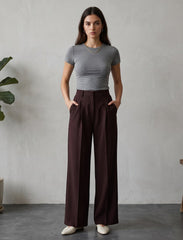 Pret - Moven - Tropical Woven Pant - Burgundy