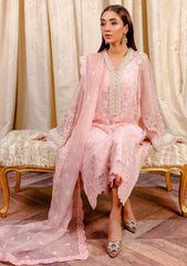 Formal Collection - Fozia Khalid - Lumieres Festive - VoL 3 - Crepe Rose