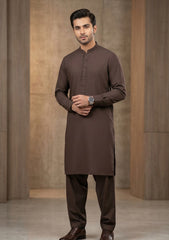 Elite Men Toyobo Wash & Wear - Dark Brown