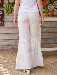 Pret - Moven - Cotton Linen Trouser - Off White