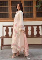 Lawn - Naqsh - Chikankari Festive 26 - D#00195 - Beige Mania