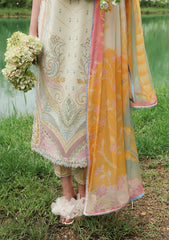 Lawn - Mushq - Hemline Secret Garden 26 - Beyond The Trail Of Petals - MB#406 - Nocturne Flora