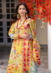 Lawn - Zaha - Unstitched Lawn 25 - ZARAAH (ZL25-08 A)