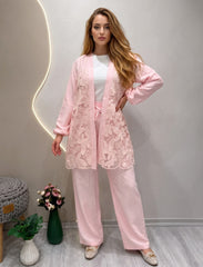 Pret - Moven - Floral Patchwork 2 Piece - Baby pink