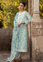 Lawn Collection - Cross Stitch - Premium - CSP24#22 - WHISPERING DOVE