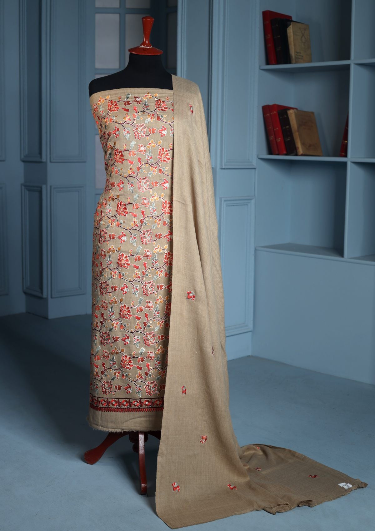 Winter Collection - Riwaj - Embroidered Wool Suit - Volume II - D#01