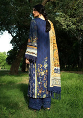 Winter - Elaf Premium - Wilderness - Pashmina Shawl Edit 26 - EWR#3A - BLUES