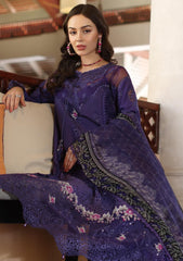 Lawn - Noor By Saadia Asad - Eid Luxury - Handwork Laserkari - NEH25#4B