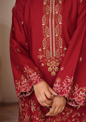 Winter - Ileen - Whisper Volume 01 Unstitched 26 - Ruby