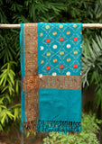 Embroidered Wool Shawl  D - 31