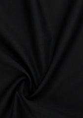 Elite Men TR Topical Red  Selvage Plain Wash & Wear - Black