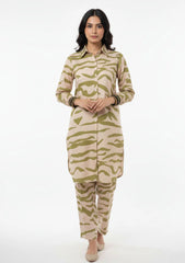 Pret - Peelu - Winter Bloom - Printed 26 - Tiger Sripe