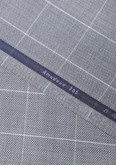 Dormeuil Amadeus 365 Wool Fabric - B Grey