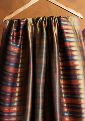 Pashmina Zari Jamawar Shawl D#74 - Pink & Mehendi