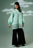 Pret Collection - Fozia Khalid - Basics Vol 3 - Mint Green Peacock Tunic