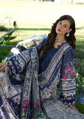 Lawn - Elaf Premium - Signature Embroidered Prints 26 - ESA#02A - VERONICA
