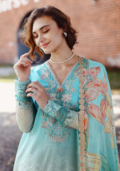 Lawn - Mushq - Solace 26 - Ombre Chikankari - MUNSS#206 - Whispered Dawn