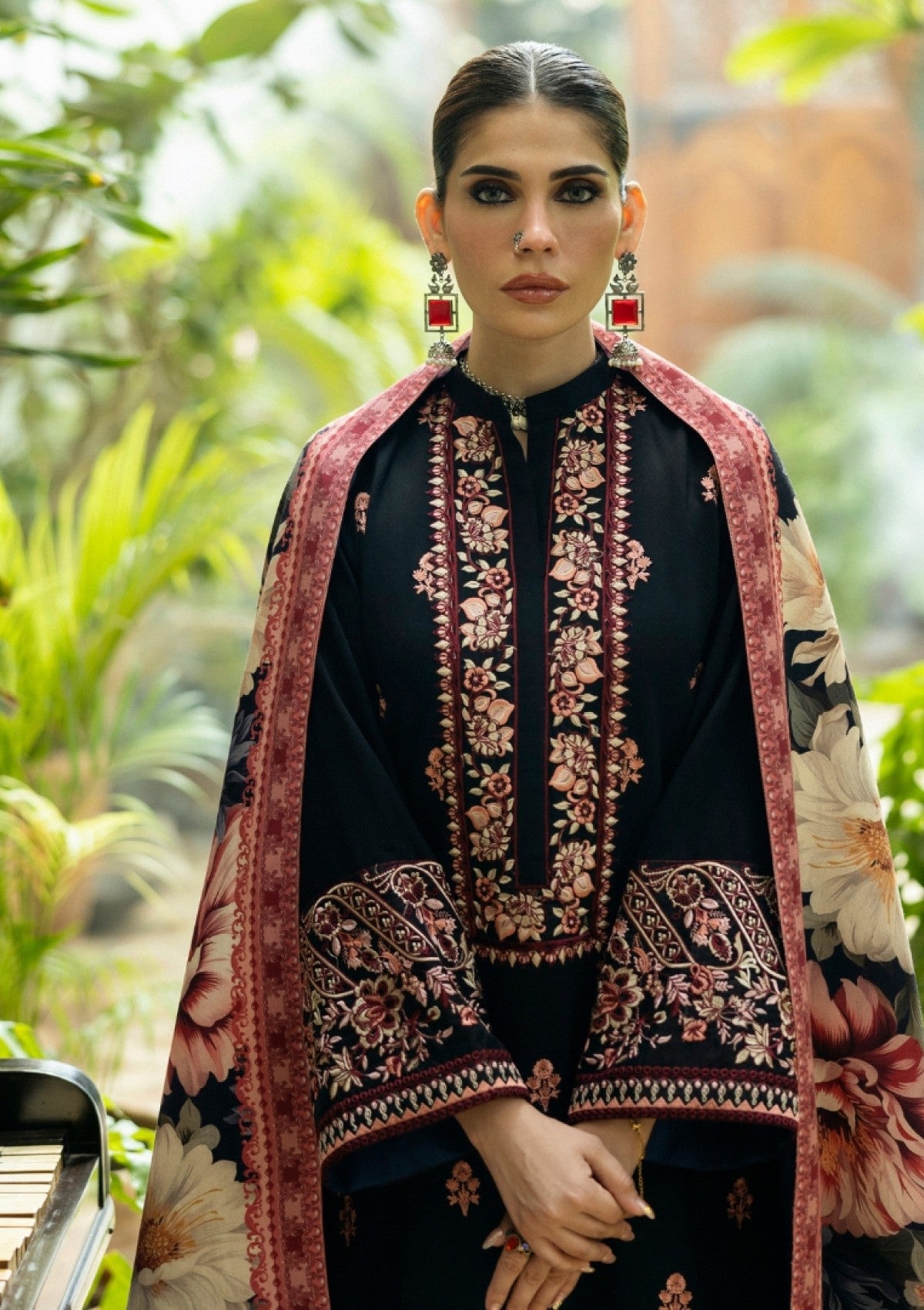 Winter Collection - Zainab Chottani - Winter Shawls 24 - ZC#02 - Alaya