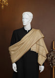 Men Shawls - Wool Shawls - D#215 - Golden