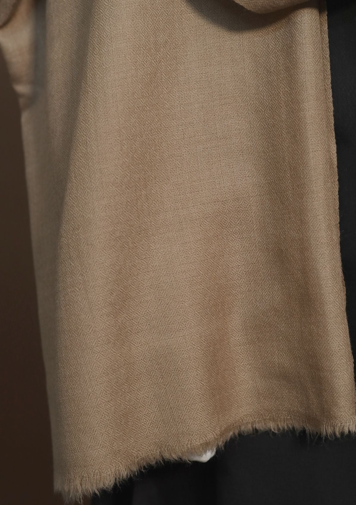 Men Shawls - Wool Shawls - D#233 - Brown