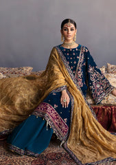 Winter Collection - Emaan Adeel - Makhmal Velvet - Sufina - D#01