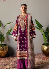 Winter Collection - Emaan Adeel - Makhmal Velvet - Mahzara - D#05