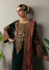 Winter Collection - Emaan Adeel - Makhmal Velvet - Versha - D#06