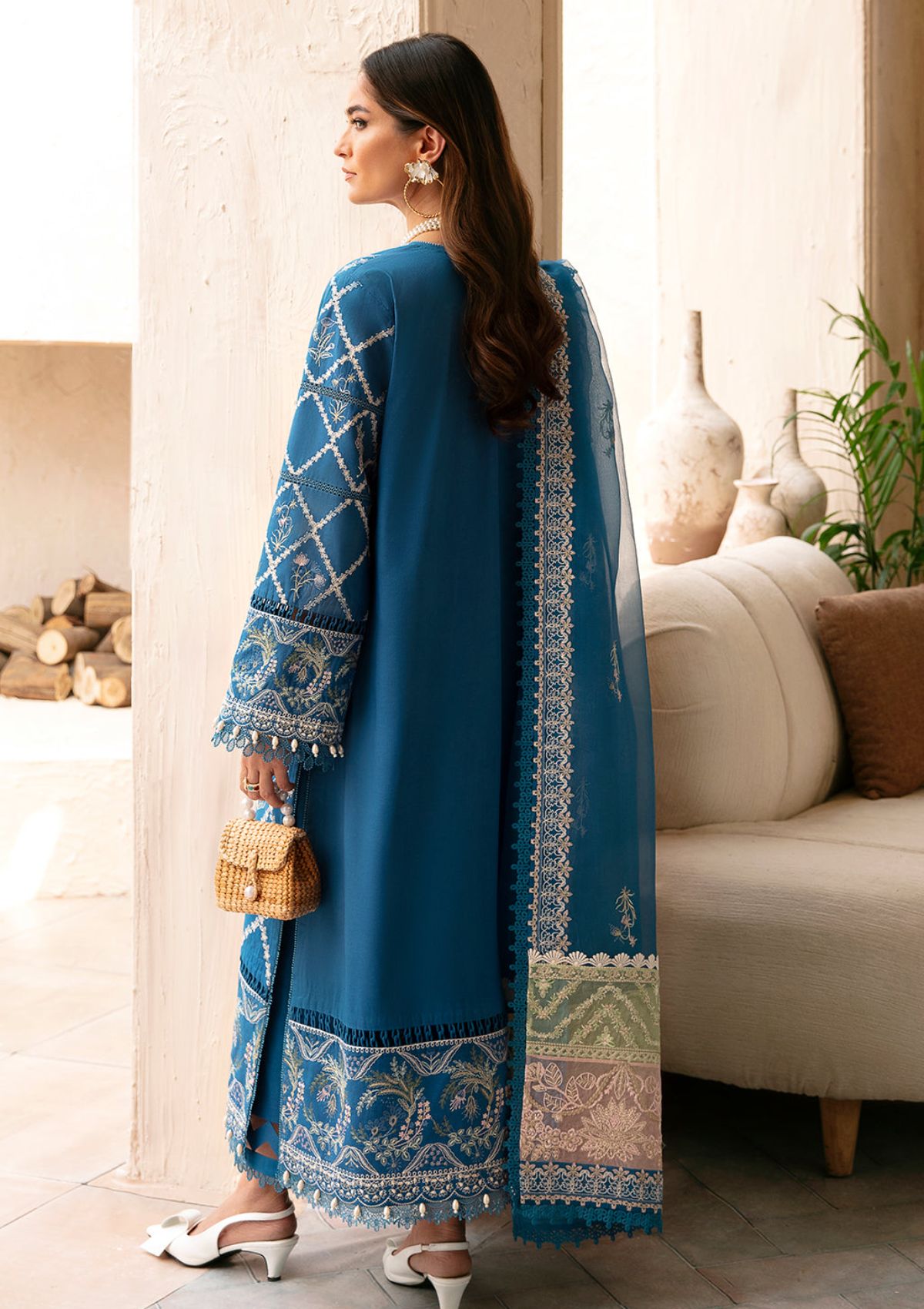 Lawn Collection - Afrozeh - Cascade - Luxury - D#06 - Amelia