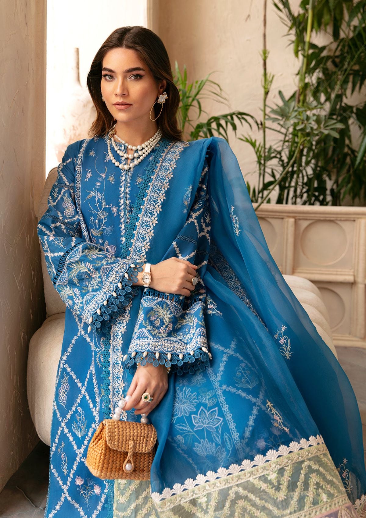 Lawn Collection - Afrozeh - Cascade - Luxury - D#06 - Amelia