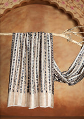 Pashmina Jamawar Scarf D#45 - Fawn