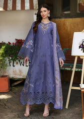 Lawn - Noor by Saadia Asad - Luxury Eid - Schiffli Laserkari 26 - D#09