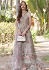 Lawn - Noor By Saadia Asad - Eid Luxury - Handwork Laserkari - NEH25#8B