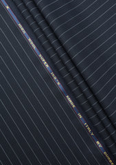 Guabello Super 150's Seven Wool Fabric - N Blue