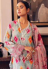 Lawn Collection - Nureh - Gardenia - E/Print - NSG#118