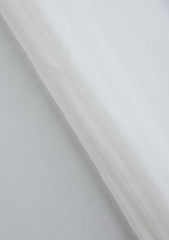 Formals - Fancy Closet - Shamoz Silk 60 Gram - Unstitched Fabric - White