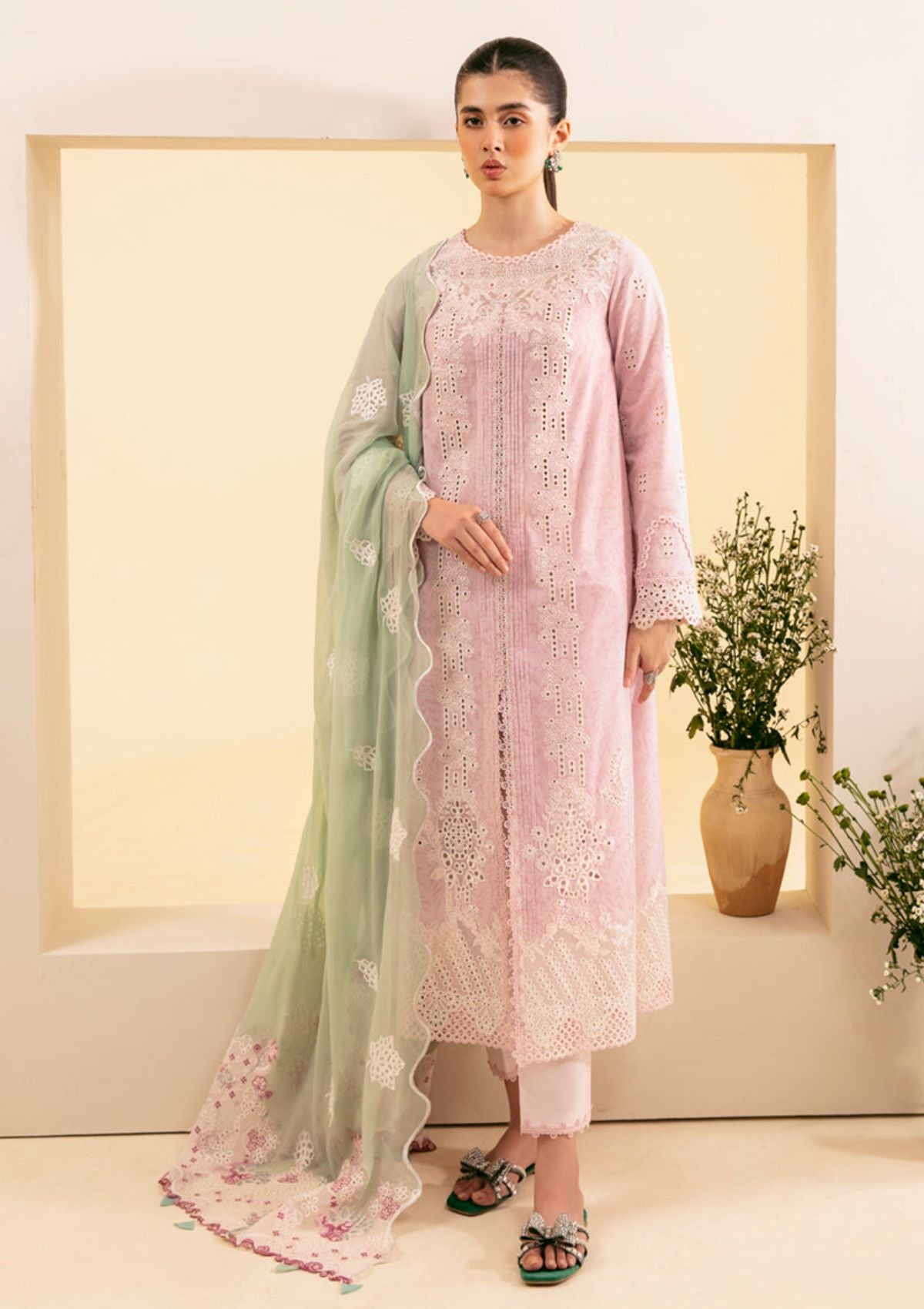 Lawn Collection - Qalamkar - Qlinekari 24 - SQ#02 - ASEMA