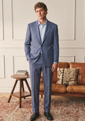 Ermenegildo Zegna Australian Wool Fabric - M Blue