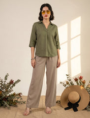 Pret - Moven - Cotton Linen Trouser - Skin