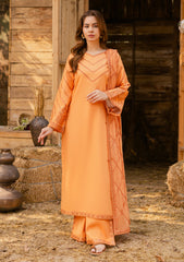 Lawn - Rubaaiyat - Luxe Attire 25 - D#01 - TANGERINE