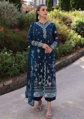 Lawn - Qalamkar - Qline - Summer 25 - QM#01 - Bleu