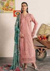 Lawn - Nureh - Bazaar - Embroidered Chikankari 26 - NE#252