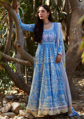 Lawn - Mina Hasan - Unstitched Chikankari 25 - Baano